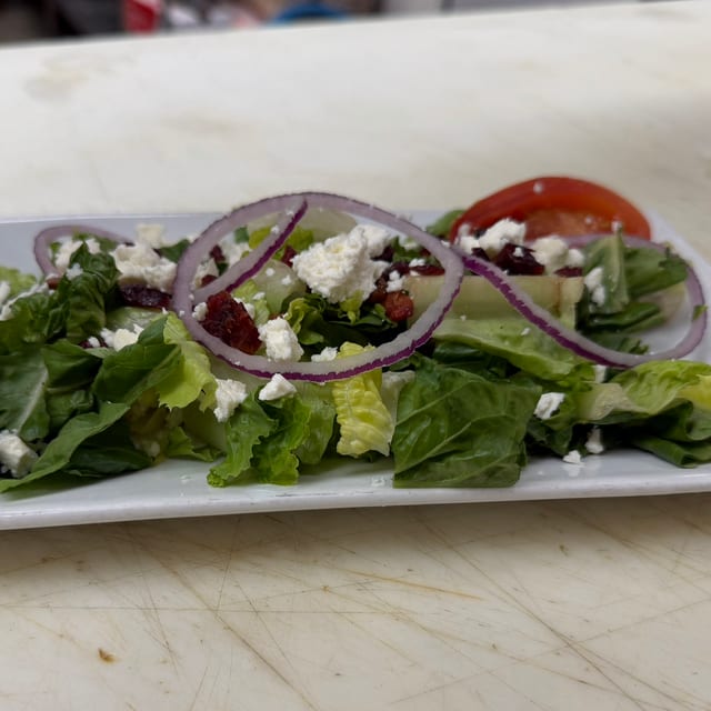Feta Cran Walnut Salad.