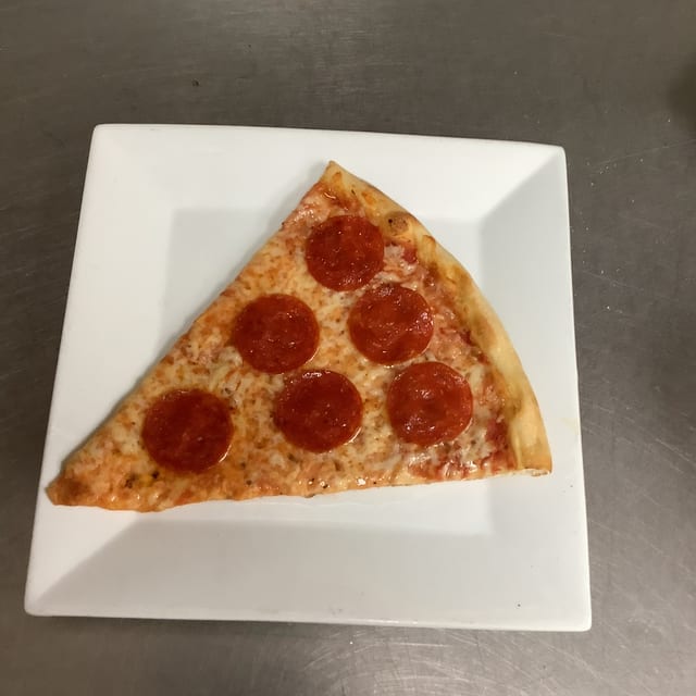 Round Pizza Slice.