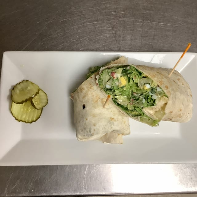 Chicken Caesar Wrap.