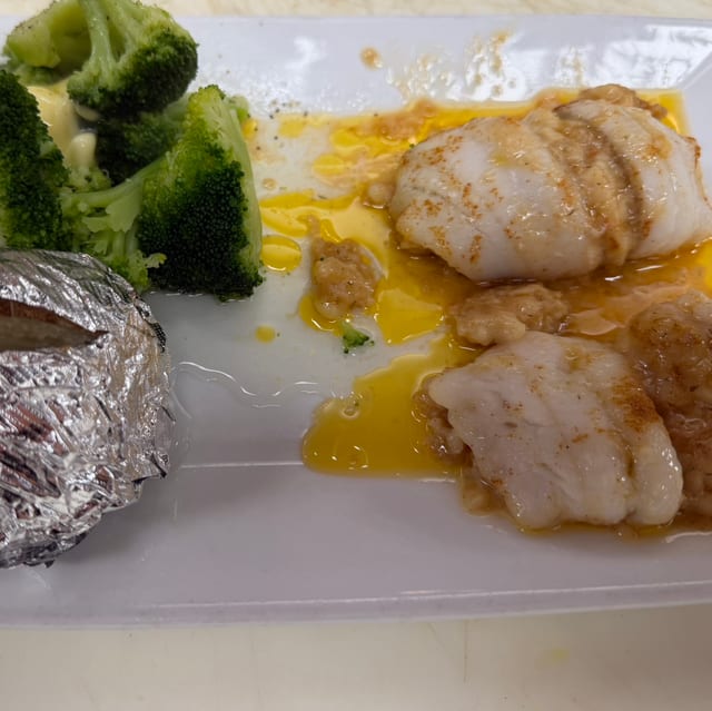 Stuffed Filet of Sole.