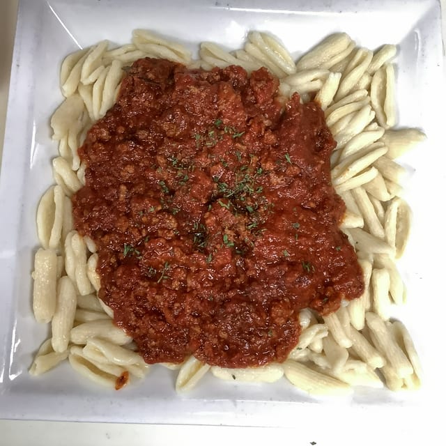 Cavatelli.